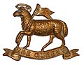10th Queen's (Royal West Surrey) Regiment cap badge 1916 issue