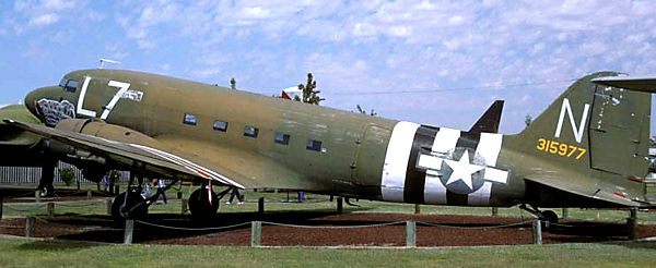 Douglas Dakota transport plane