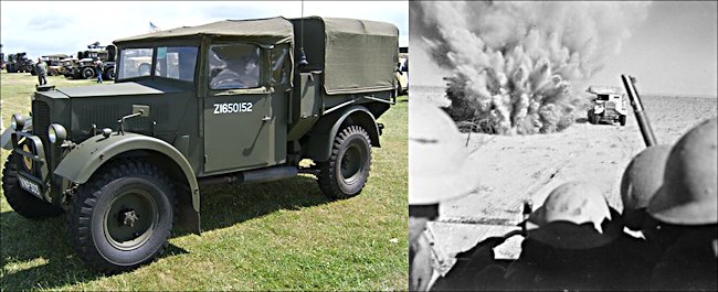 8th Army KRRC Humber 8 cwt Truck