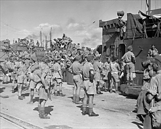 8th Army Taranto Italy 1943